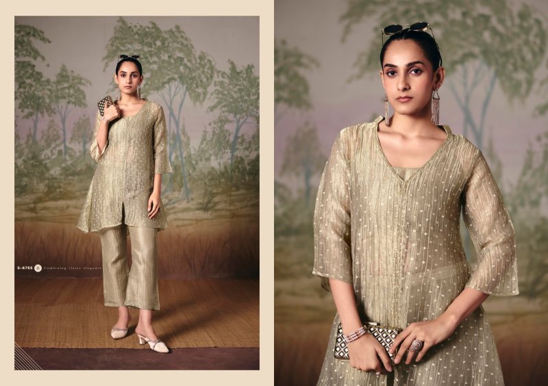 Mohini By Sbs Salsa Handwork Kurti With Bottom